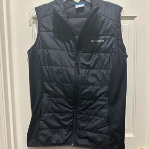 Columbia Black Quilted Vest